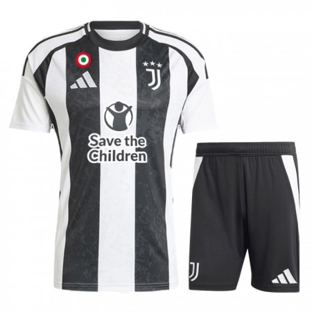 Camiseta de fútbol Juventus SaveChildren Niño 1ª equipación 2024-25 Camiseta de fútbol Juventus SaveChildren Niño 1ª equipación 2024-25